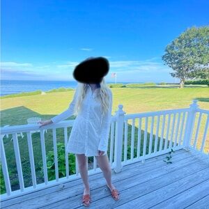 Free People White Mini Dress